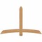 Ekena Millwork Bellingham Timber Gable Bracket, Western Red Cedar, 72"W x 48"H x 3 1/2"D x 5 1/2"F, 16/12 Pitch GBW072X48X0406BEL00SWR - alternate 1
